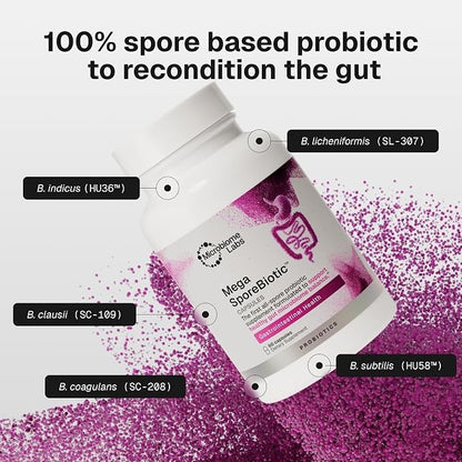 Microbiome Labs: MegaSporeBiotic Daily Adult Probiotic