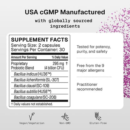 Microbiome Labs: MegaSporeBiotic Daily Adult Probiotic